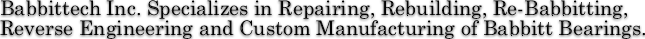 Babbittech inc. Introduction